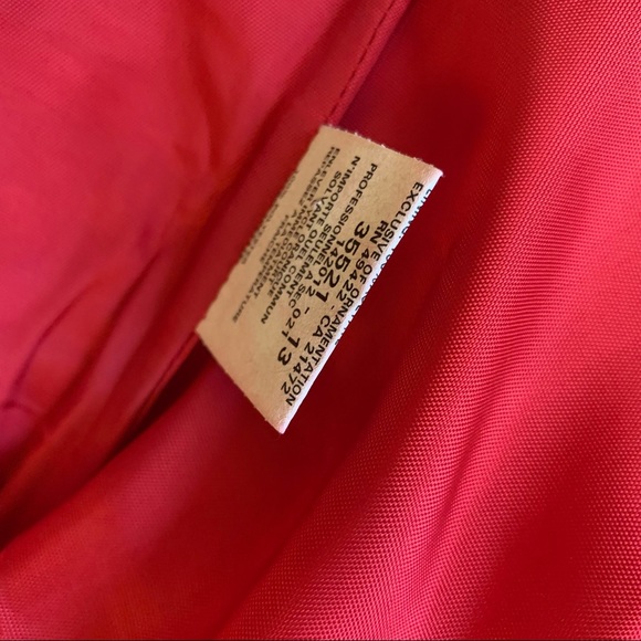 Jessica McClintock for Gunne Sax Red Strapless Mermaid Dress - Picture 12 of 12